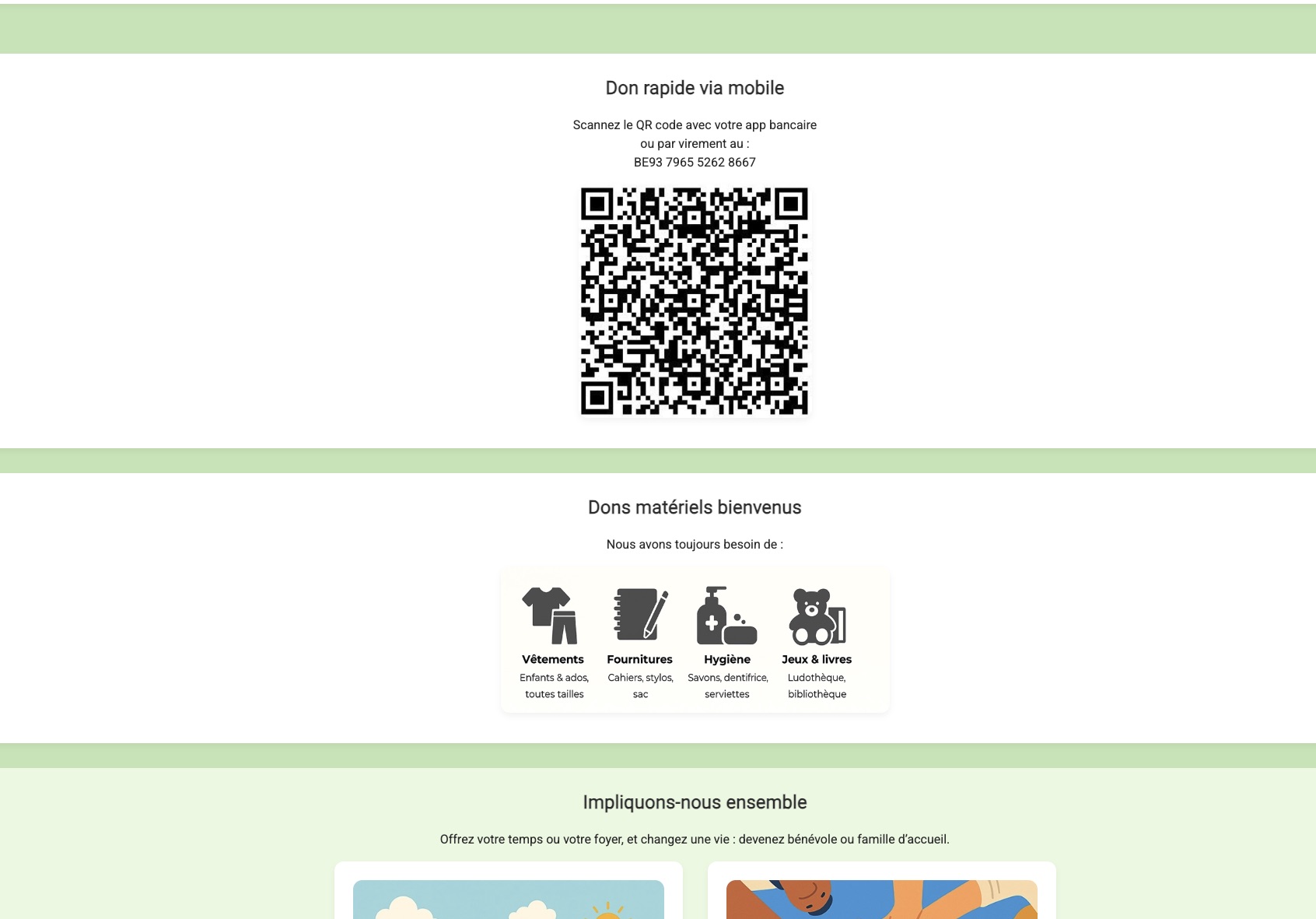 Page web du vieux moulin